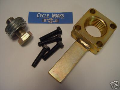 TRANSMISSION OUTPUT FLANGE HOLDER/PULLER - 1955 TO 1995 TWINS